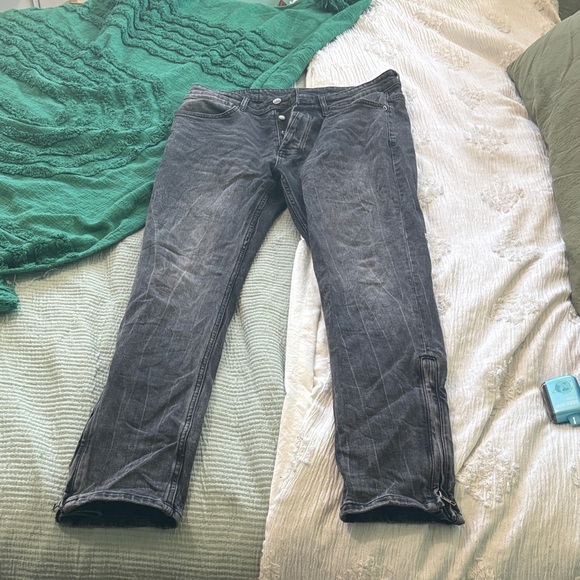 Ksubi Charcoal Straight Men's Jeans
